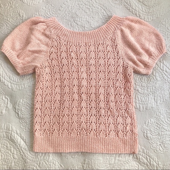 LoveShackFancy Tops - Beautiful Vintage Peachy Sweater